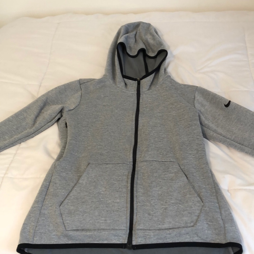 Grey Nike Zip Up